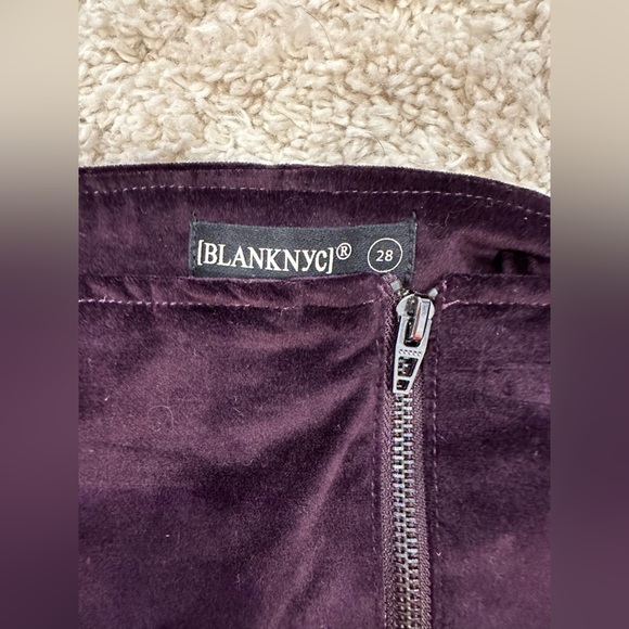 BLANK NYC 
Purple Skirt
Velvet - Picture 3 of 4